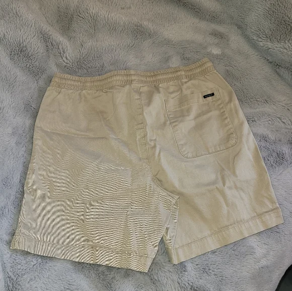 Pacsun Volley 6 Inch Shorts Size Medium Khaki Pull On Drawstring - Picture 5 of 16